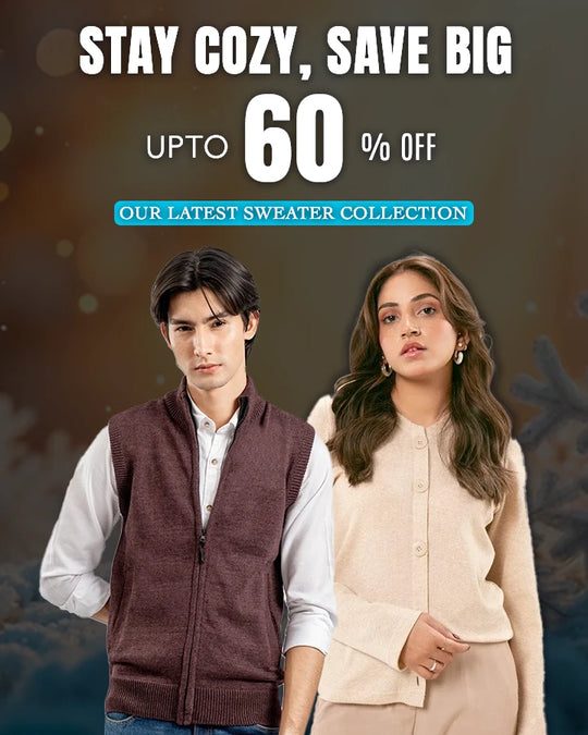 new year sale on sweaters in Pakistan at ak galleria
